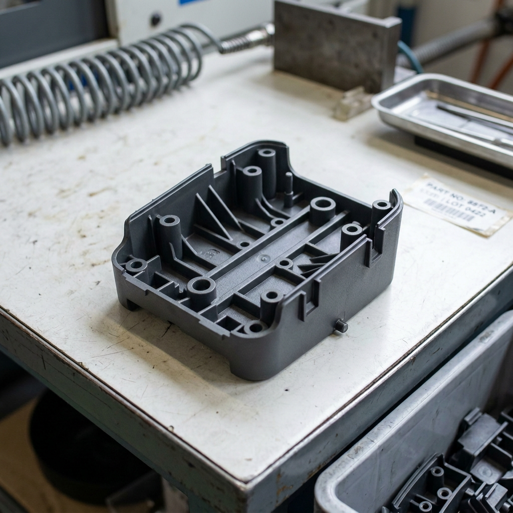 Remove nutserts from moulded component